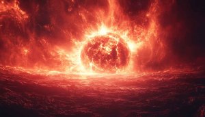 Fiery Red Planet 4K Desktop Background, Mobile Wallpaper Free