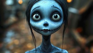 Corpse Bride Emily Wallpaper 4K Desktop and Mobile Background