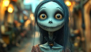 Sally Nightmare Before Christmas Mobile Background, Free Animated Wallpaper