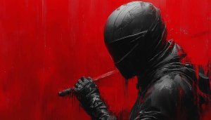 Snake Eyes GI Joe Movie Art 4K Desktop Wallpaper