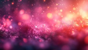 Pink Bokeh Lights Aesthetic Wallpaper for Desktop and Mobile Use