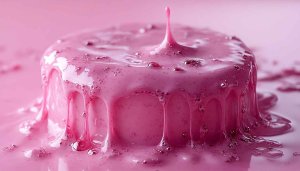 Pink Cream Cake Aesthetic Dessert Mobile Backgrounds Wallpaper Free