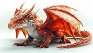 Red Dragon Digital Art Mobile Wallpaper Free Fantasy Creature