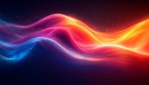 Abstract Waves Colorful 4K Desktop Backgrounds Free Mobile Wallpaper