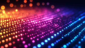 Colorful LED Lights 4K Desktop Wallpaper, Abstract Neon Background