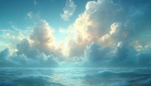 Ocean Clouds Mobile Wallpaper Free 4K Desktop Backgrounds