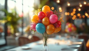 Colorful Balloons Bouquet Photography Desktop Background Mobile Wallpaper Free Use
