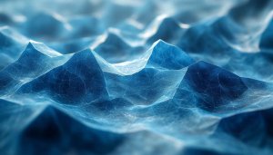 Abstract Icy Mountains 4K Desktop Background Cool Mobile Wallpaper