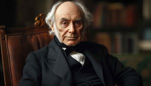 Distinguished Gentleman Portrait Fine Art HD Desktop Wallpaper
