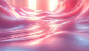 Abstract Pink Waves 4K Desktop Background Aesthetic Wallpaper