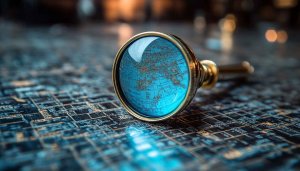Magnifying Glass Map Wallpaper 4K Desktop Background Free Globe Image