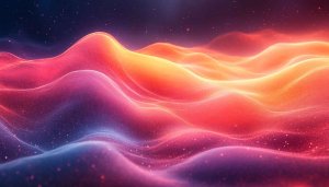 Abstract Space Waves 4K Desktop Wallpaper, Free Mobile Background