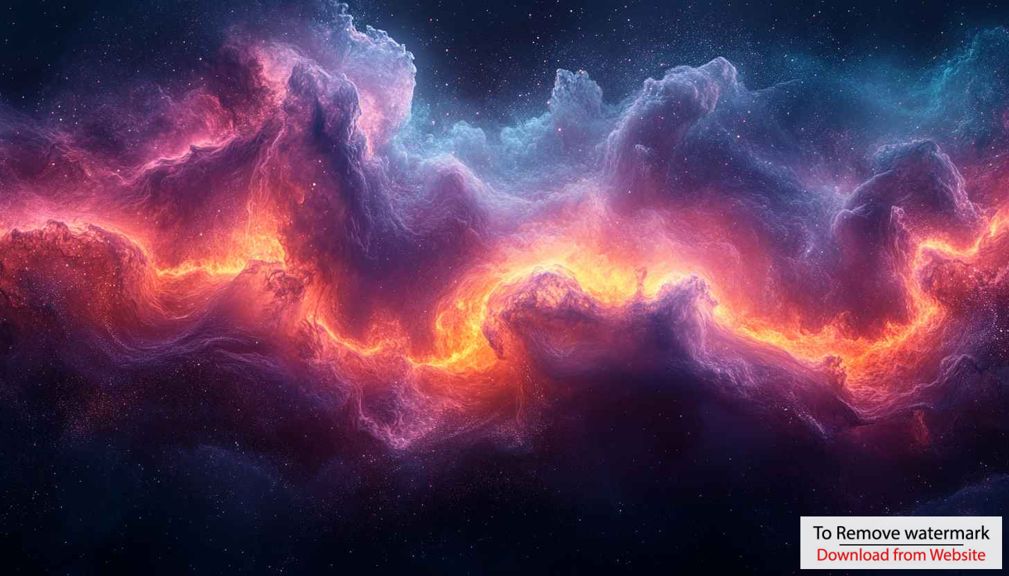 Nebula Galaxy Space Wallpaper, Abstract Universe Background Image 4K