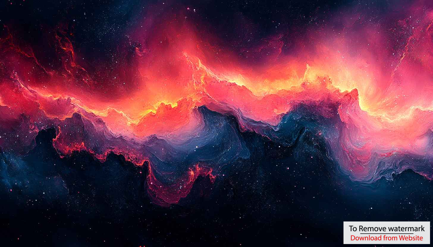 Colorful Nebula Wallpaper: Cosmic Space 4k Wallpaper for Desktop