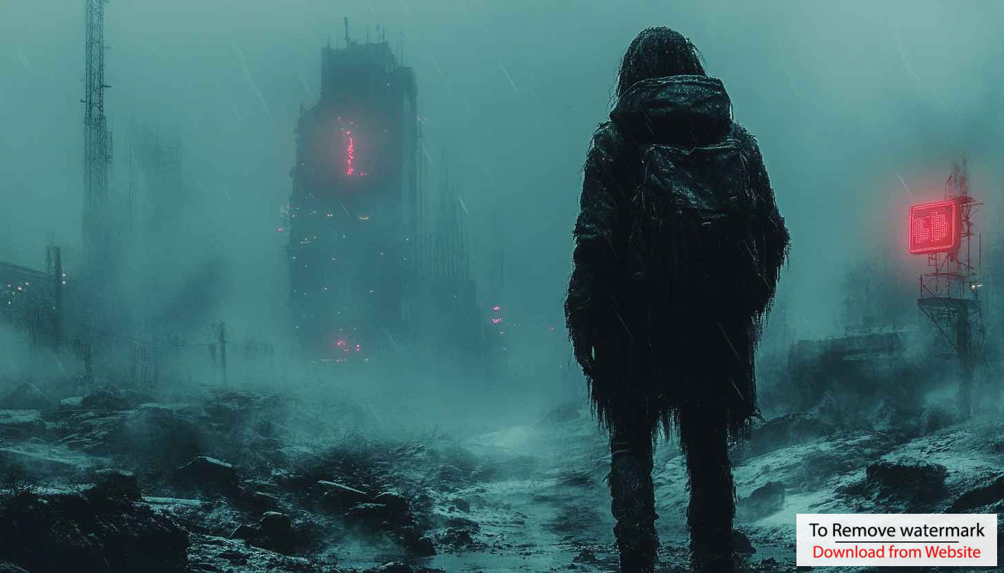 Post Apocalyptic City Wallpaper, Dystopian Wasteland Background, 4K Cityscape Post Apocalyptic City Wallpaper, Dystopian Wasteland Background, 4K Cityscape
