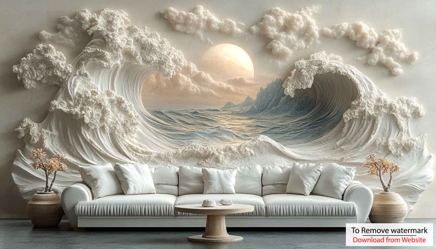 Ocean Wave Wallpaper, Sea View Wallpaper, Artistic Ocean, 4k Wallpaper Ocean Wave Wallpaper, Sea View Wallpaper, Artistic Ocean, 4k Wallpaper