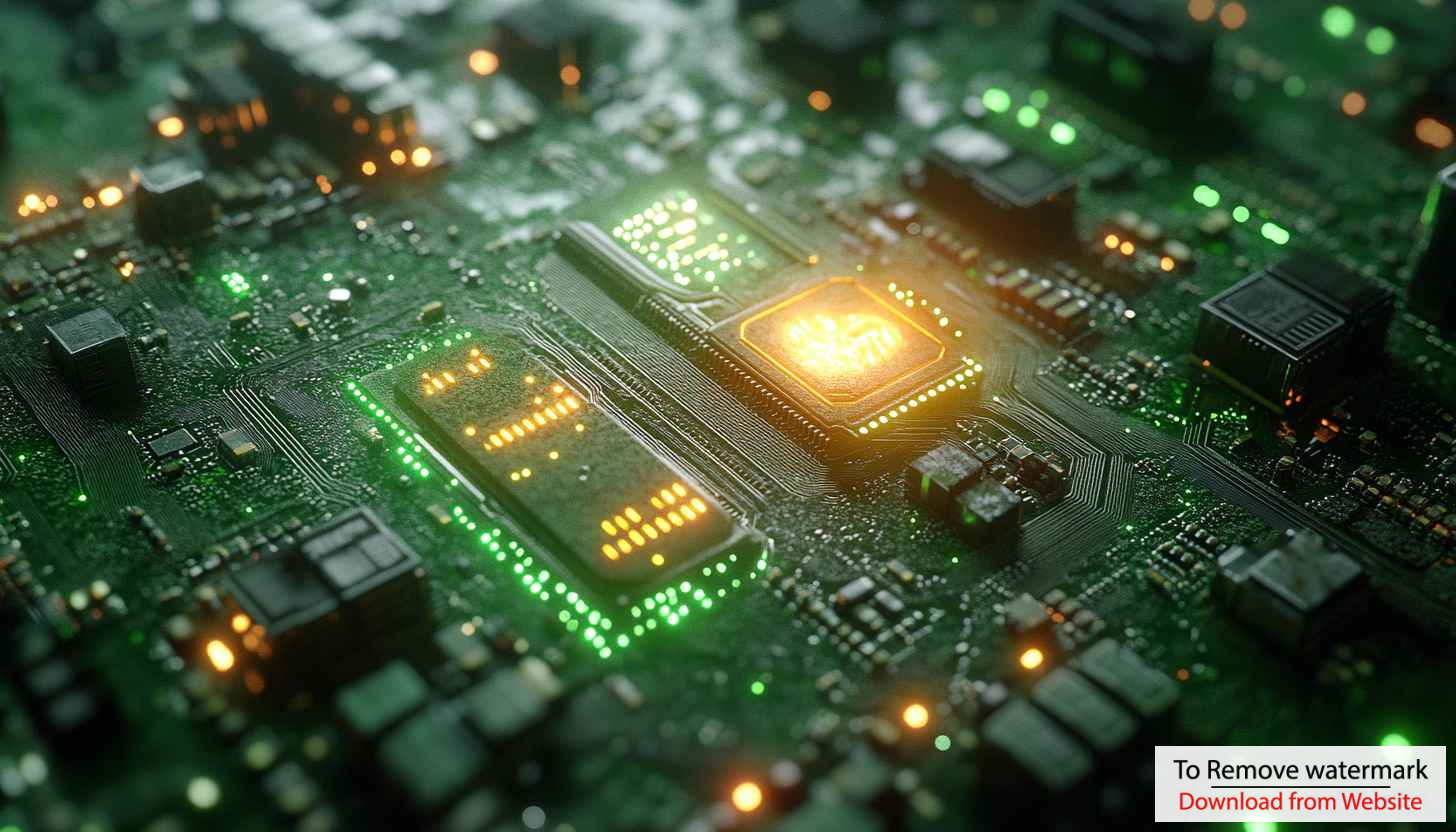 Glowing Circuit Board Wallpaper: Tech, Technology, Hardware, Computer, 4K