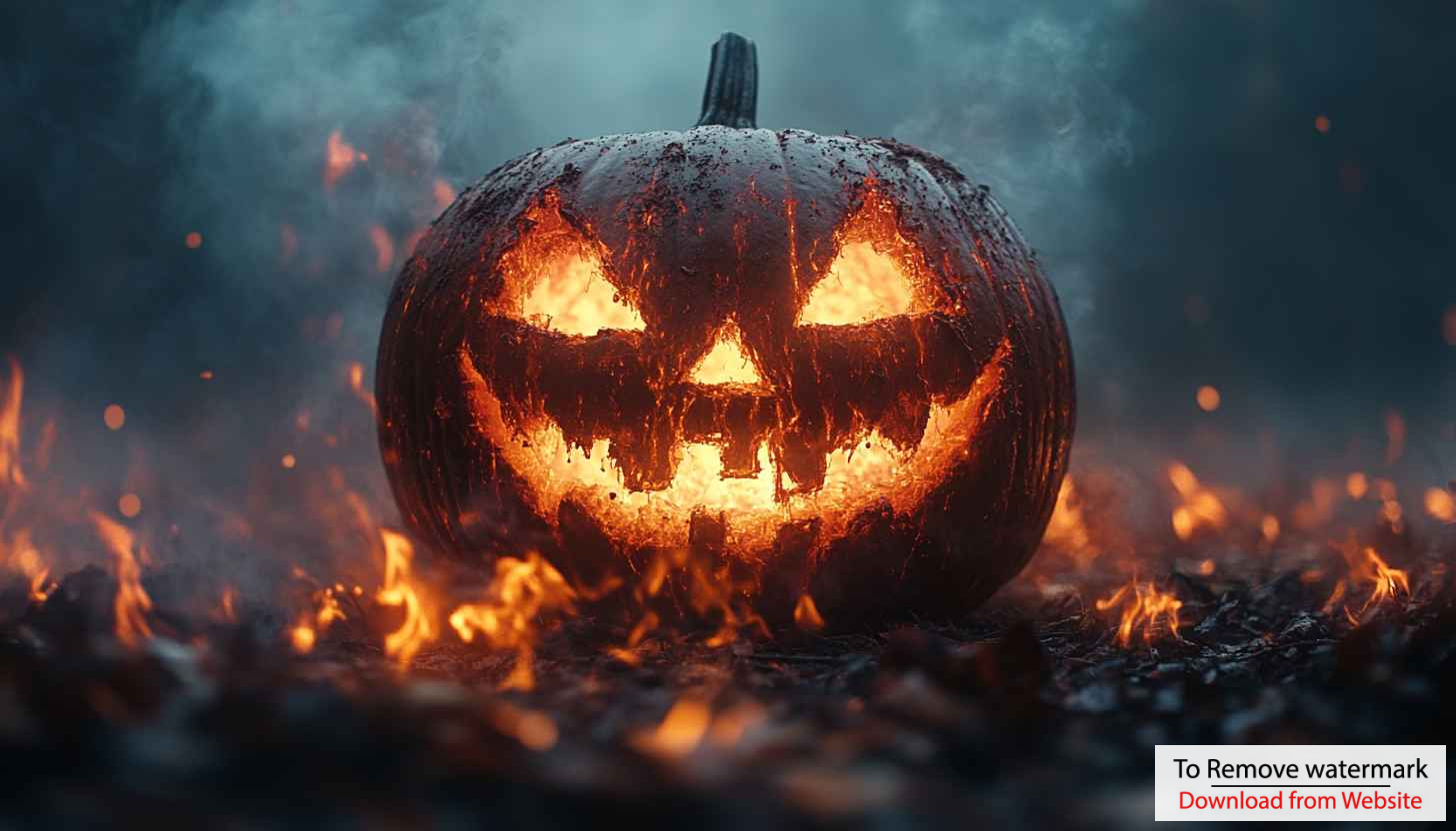 Halloween Pumpkin Wallpaper - Jack O'Lantern Desktop Backgrounds in 4K Halloween Pumpkin Wallpaper - Jack O'Lantern Desktop Backgrounds in 4K