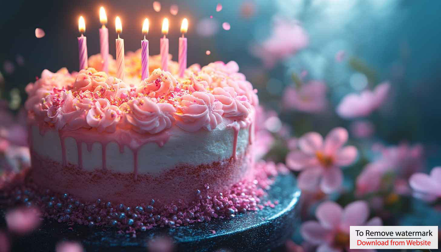 Birthday Cake Wallpaper, Pink Cake, Cake Wallpaper for Desktop, 4k Birthday Cake Wallpaper, Pink Cake, Cake Wallpaper for Desktop, 4k