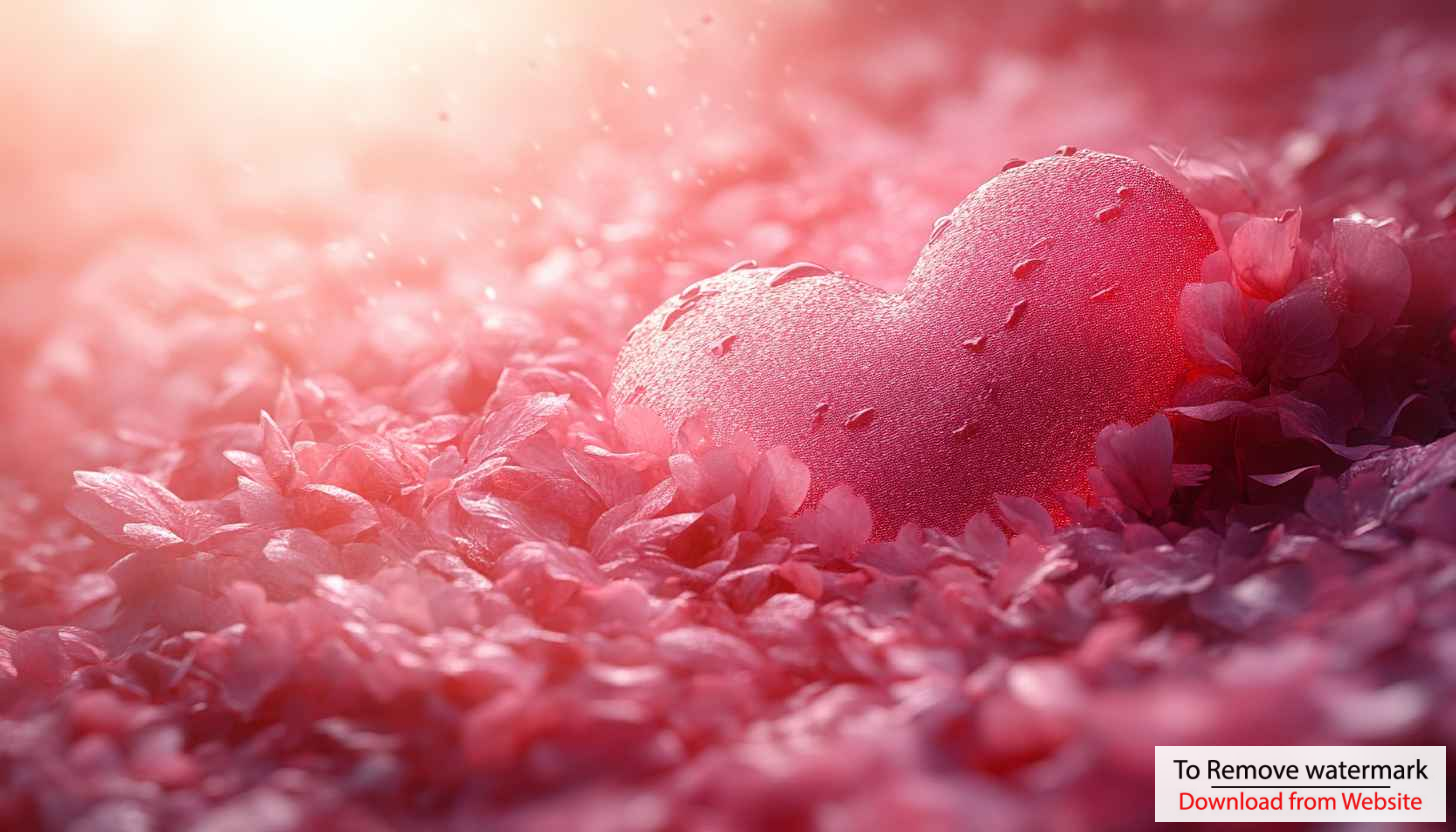 Valentine's Day Heart Wallpaper: Romantic Love Pink Theme Valentine's Day Heart Wallpaper: Romantic Love Pink Theme