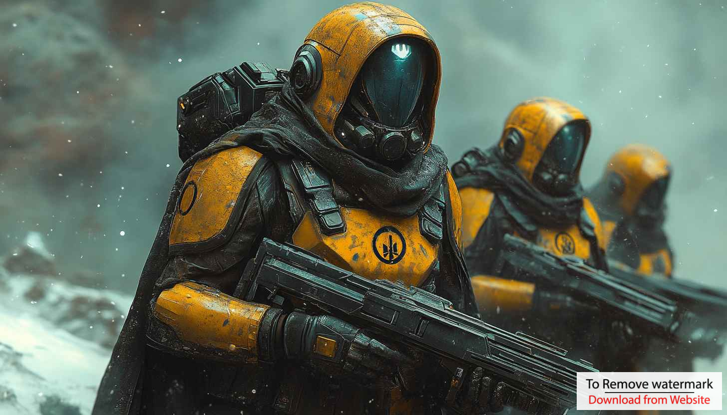 Sci-Fi Soldiers Wallpaper: Futuristic Armor, 4K, Desktop Backgrounds Sci-Fi Soldiers Wallpaper: Futuristic Armor, 4K, Desktop Backgrounds