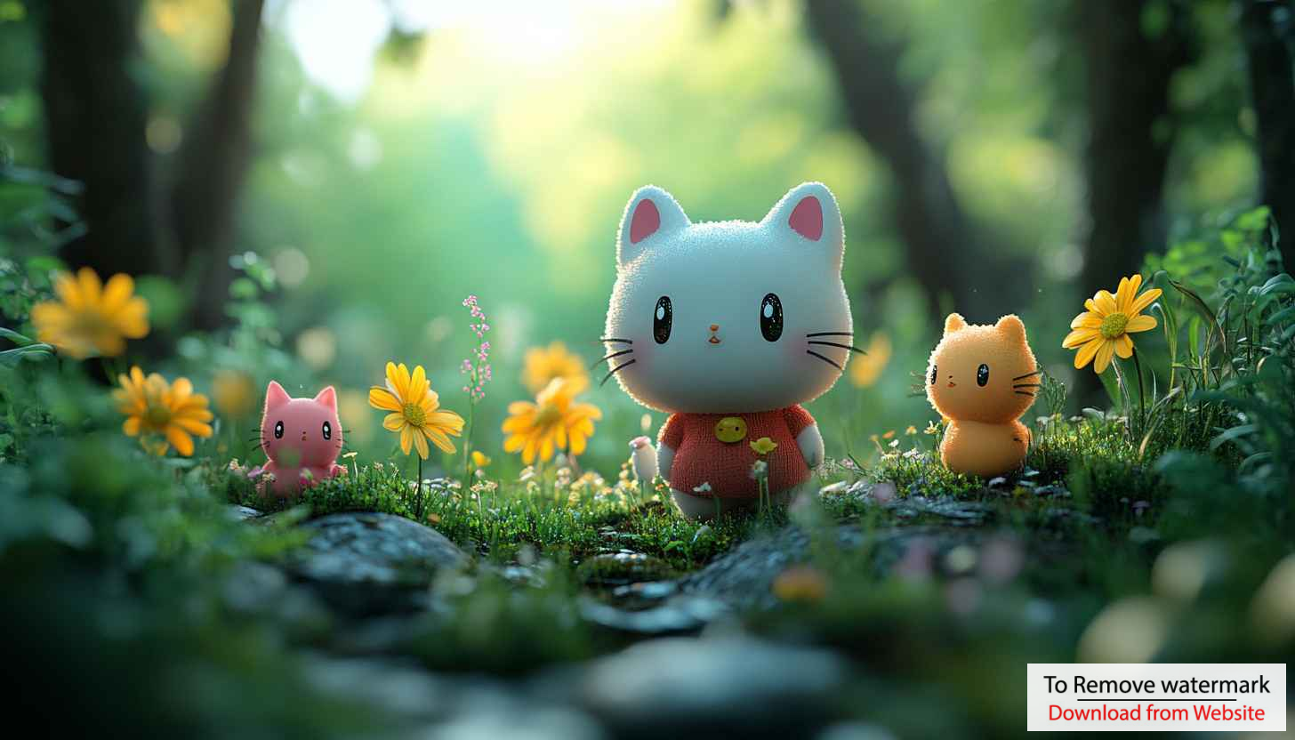 Cute Cat Wallpaper: Kawaii Animals in Nature, Desktop Backgrounds Cute Cat Wallpaper: Kawaii Animals in Nature, Desktop Backgrounds