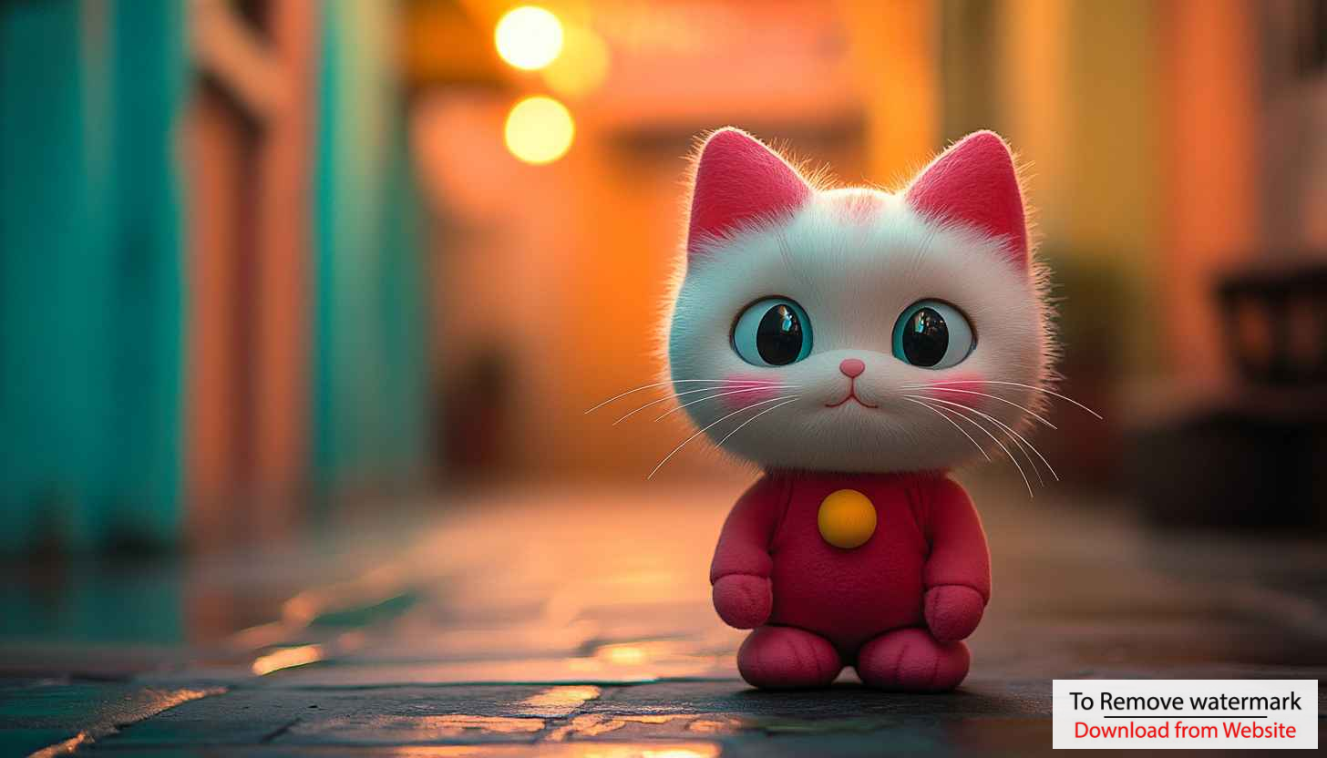 Cute Cat Wallpaper: Kawaii Cat Images, Cartoon Cat Backgrounds, 4K Cute Cat Wallpaper: Kawaii Cat Images, Cartoon Cat Backgrounds, 4K