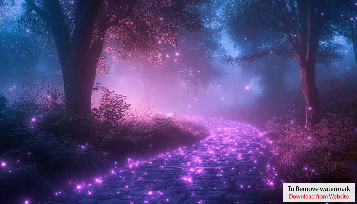 Enchanted Forest Wallpaper, Fantasy Nature, Magical Landscape Backgrounds