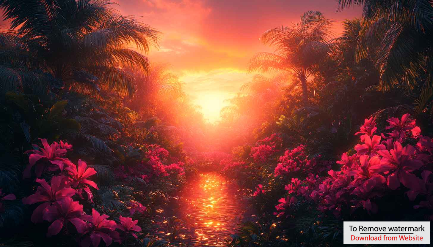 Tropical Sunset Wallpaper, Palm Tree, Nature, 4K, Desktop, Mobile Tropical Sunset Wallpaper, Palm Tree, Nature, 4K, Desktop, Mobile