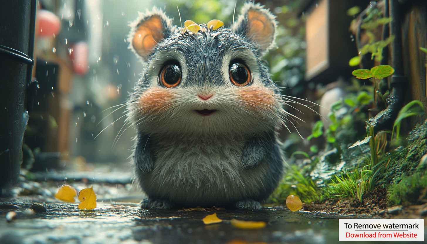 Cute Mouse Wallpaper: Adorable Animal Desktop Background in 4K Cute Mouse Wallpaper: Adorable Animal Desktop Background in 4K