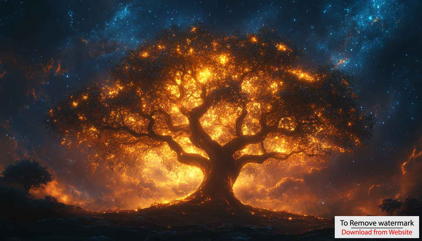 Glowing Tree Wallpaper: Enchanting Tree of Life 4K Wallpaper Glowing Tree Wallpaper: Enchanting Tree of Life 4K Wallpaper