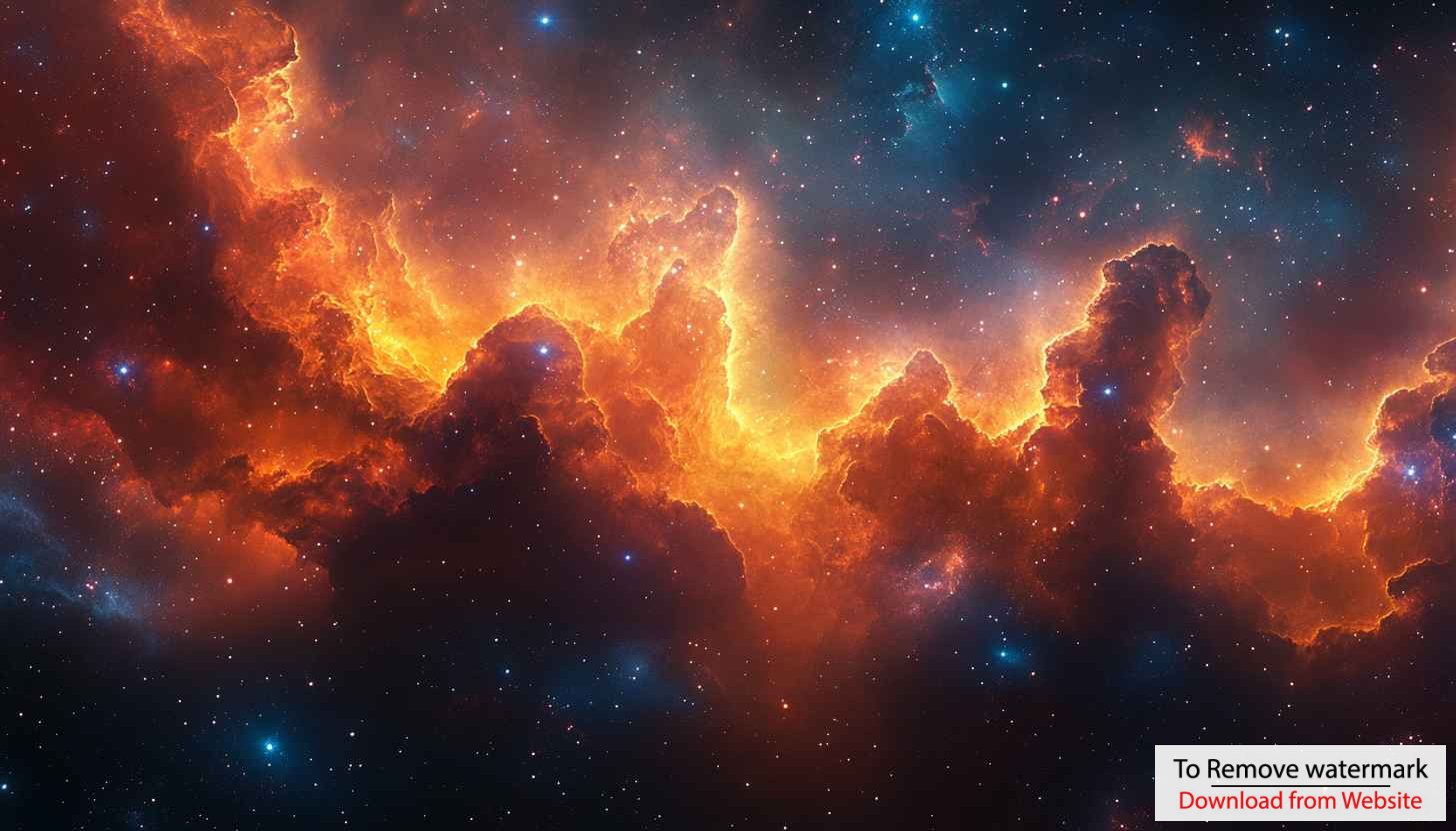 Fiery Galaxy Wallpaper: Universe, Nebula, Space, Stars 4k Fiery Galaxy Wallpaper: Universe, Nebula, Space, Stars 4k