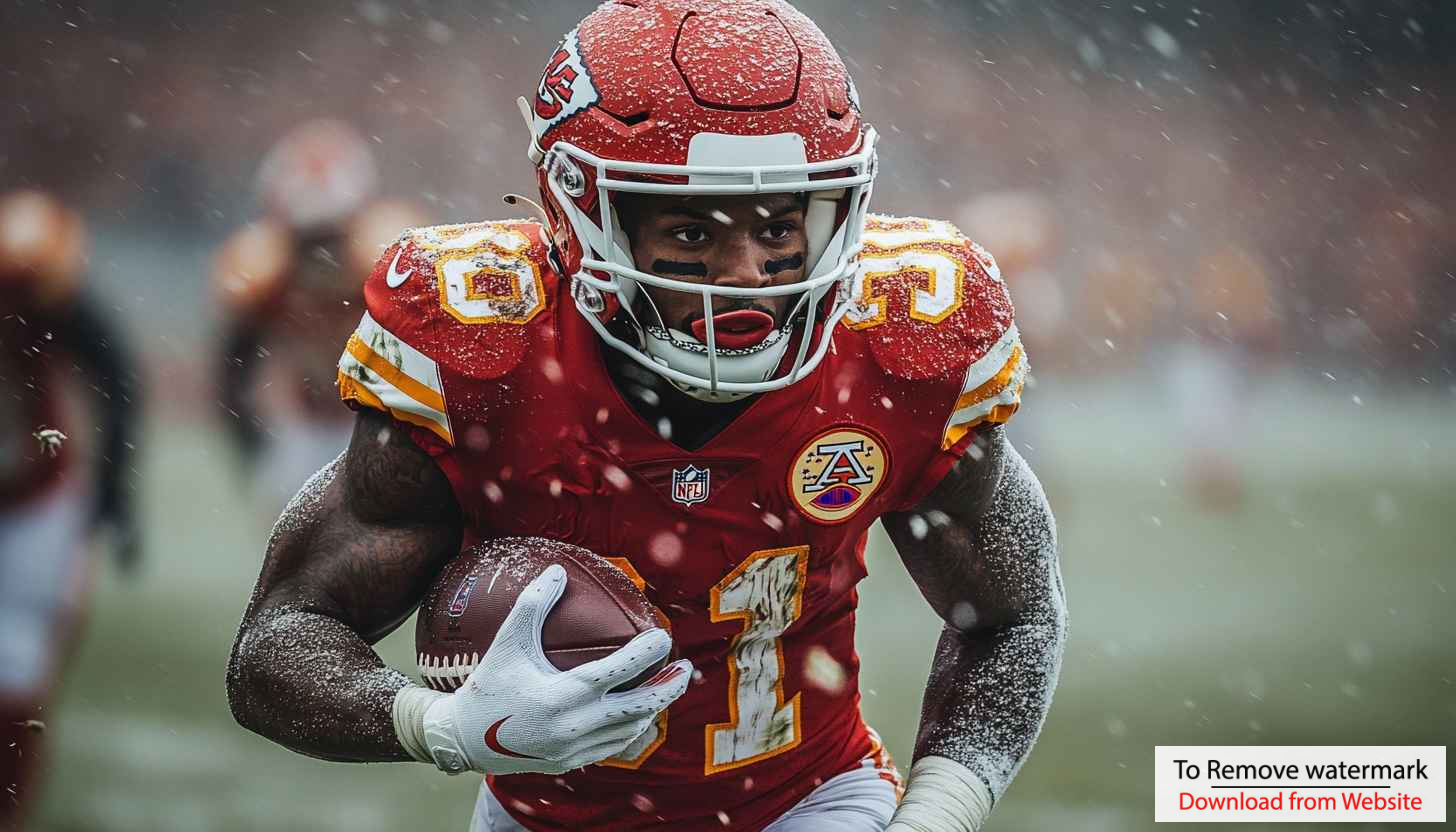 Kansas City Chiefs Football Player Action 4K Wallpaper Kansas City Chiefs Football Player Action 4K Wallpaper
