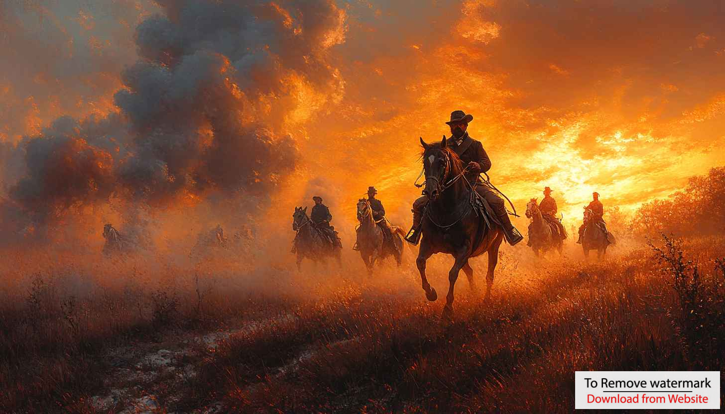 Western Cowboy Horse Riding Wallpaper, Sunset Scenery, 4k Wallpaper Western Cowboy Horse Riding Wallpaper, Sunset Scenery, 4k Wallpaper