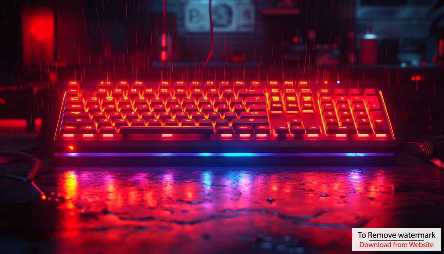 Red Gaming Keyboard Wallpaper - PC, Laptop, Desktop Backgrounds Red Gaming Keyboard Wallpaper - PC, Laptop, Desktop Backgrounds