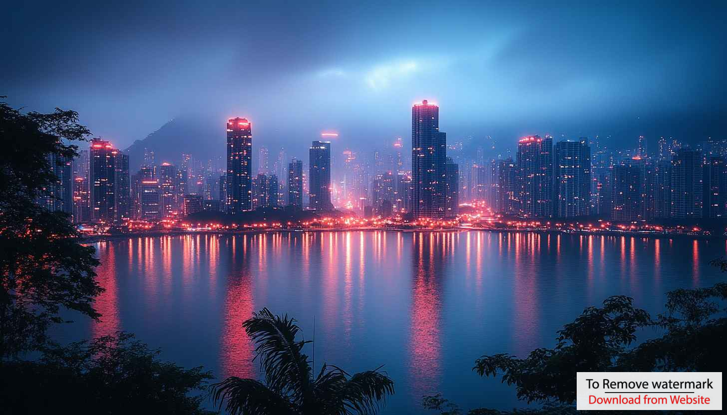 Cityscape Wallpaper: Night City Lights 4K Wallpaper for Desktop Cityscape Wallpaper: Night City Lights 4K Wallpaper for Desktop