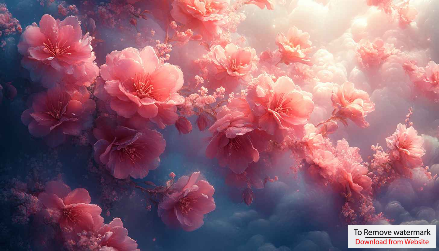 Pink Flower Wallpaper: Floral Background for Desktop, Laptop, Mobile, 4K Pink Flower Wallpaper: Floral Background for Desktop, Laptop, Mobile, 4K