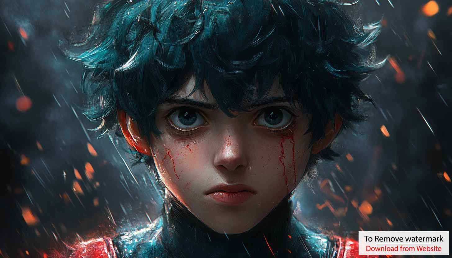 My Hero Academia Deku Anime Wallpaper, 4K Deku Wallpaper