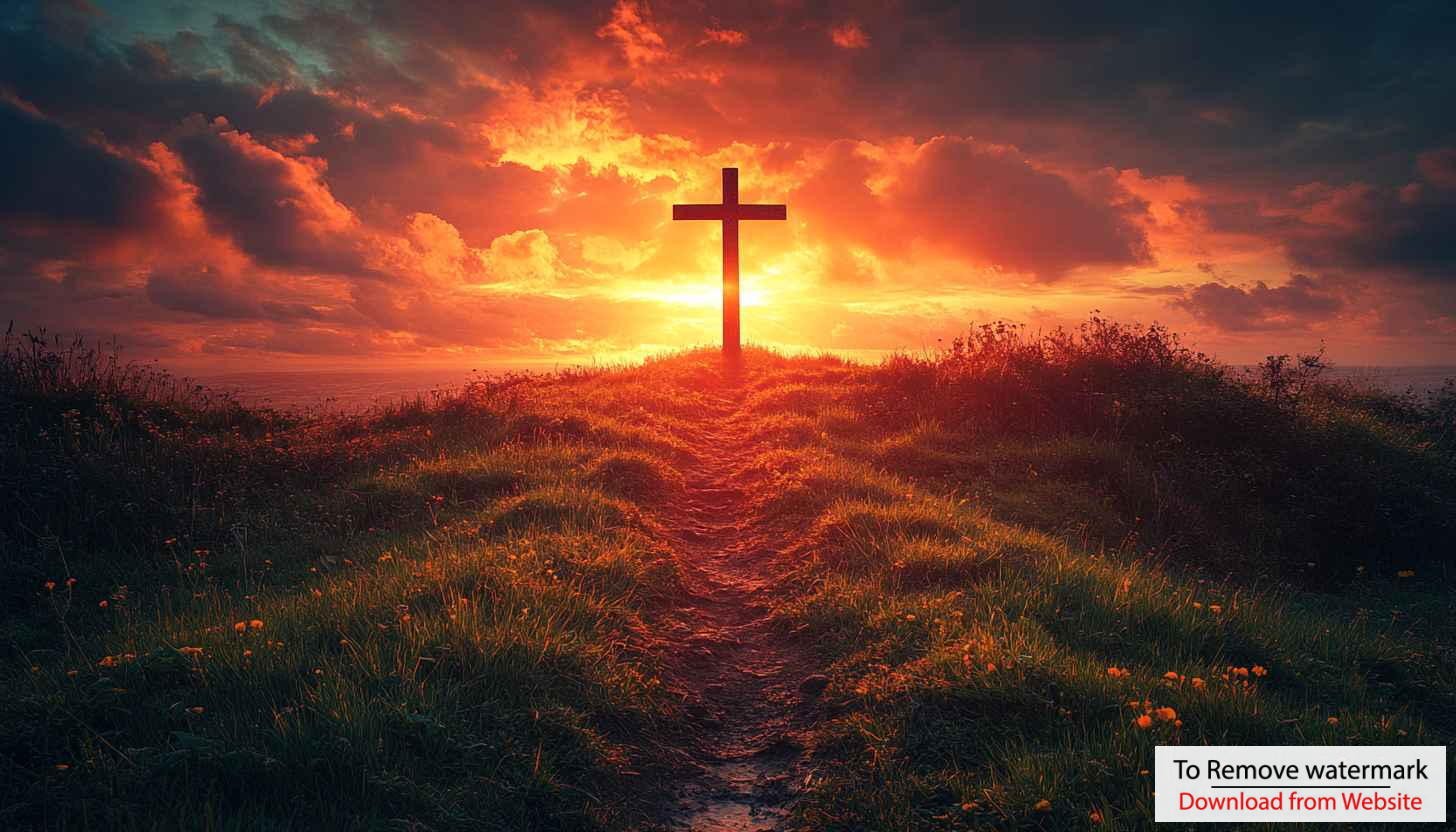 Christian Cross Wallpaper: Religious Theme for Desktop & Mobile Screens