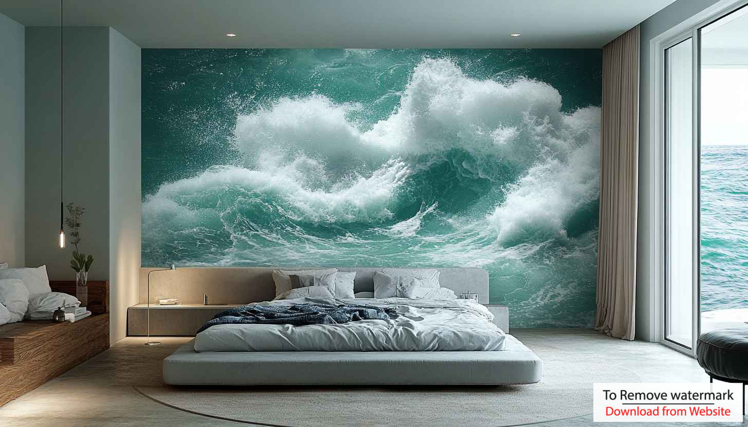 Ocean Wave Wallpaper Mural for Bedroom Decor 4k Ultra HD Ocean Wave Wallpaper Mural for Bedroom Decor 4k Ultra HD