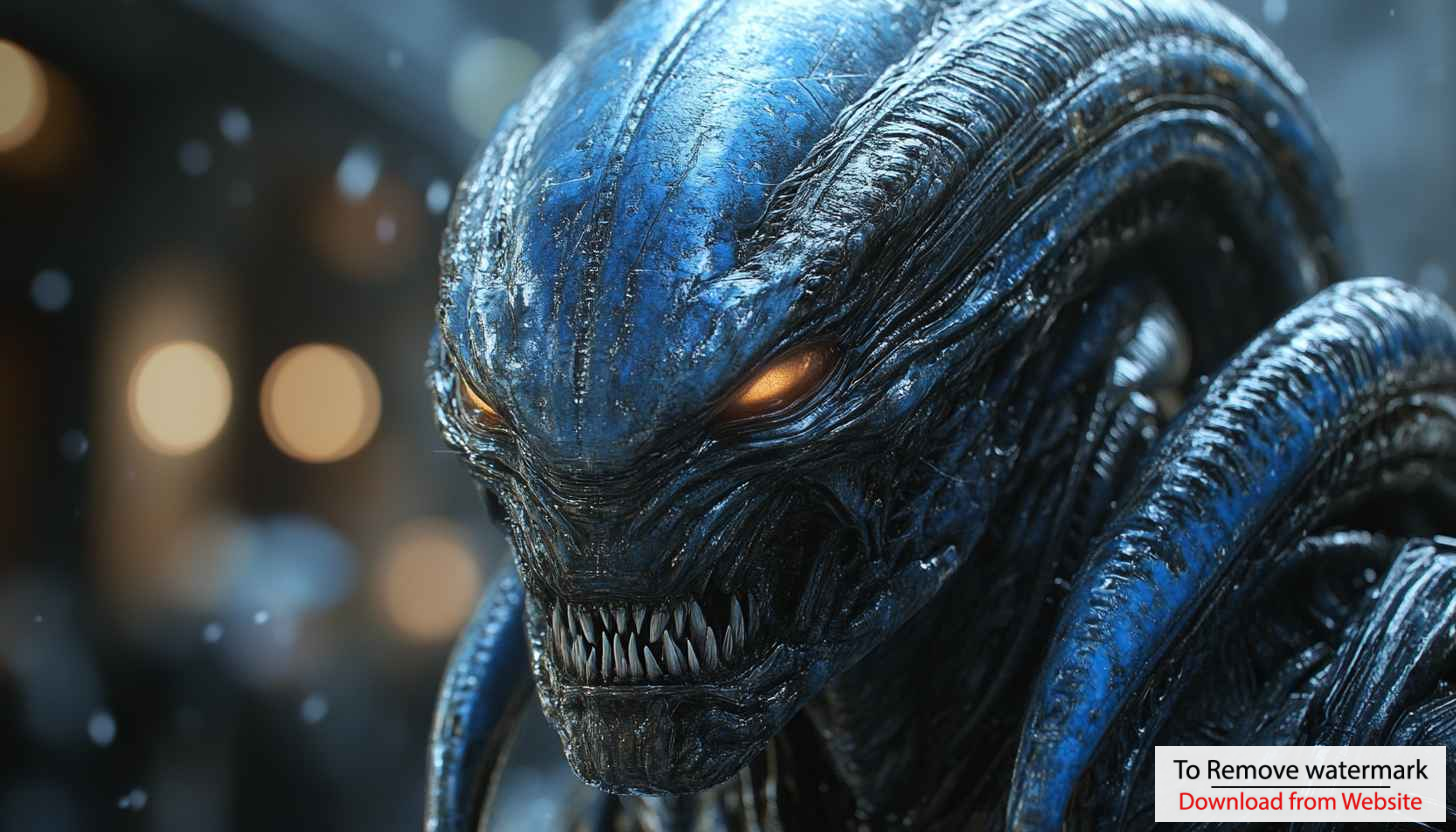 Alien Wallpaper: Xenomorph, Sci-Fi Monster, 4K Wallpaper For Desktop Alien Wallpaper: Xenomorph, Sci-Fi Monster, 4K Wallpaper For Desktop