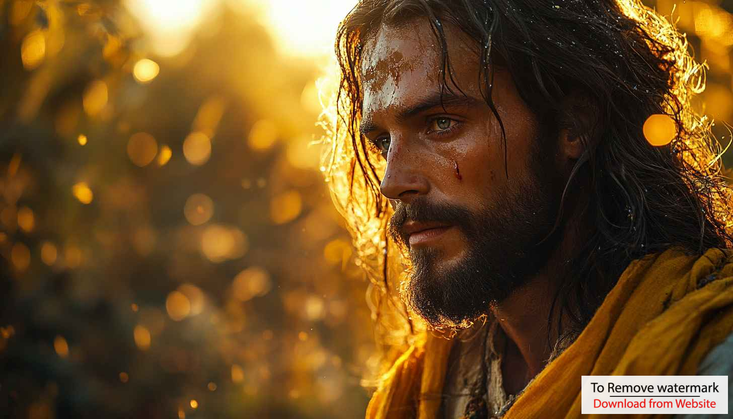 Jesus Wallpaper: The Chosen, Religious Wallpaper, Christian Theme Artwork Jesus Wallpaper: The Chosen, Religious Wallpaper, Christian Theme Artwork