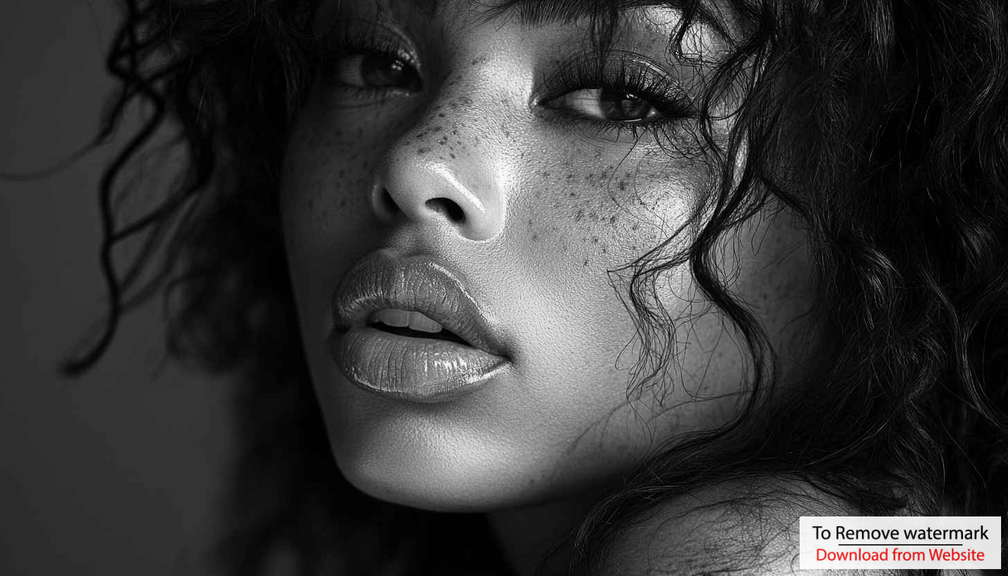 Black and White Portrait Woman Wallpaper - 4k Desktop Background Black and White Portrait Woman Wallpaper - 4k Desktop Background