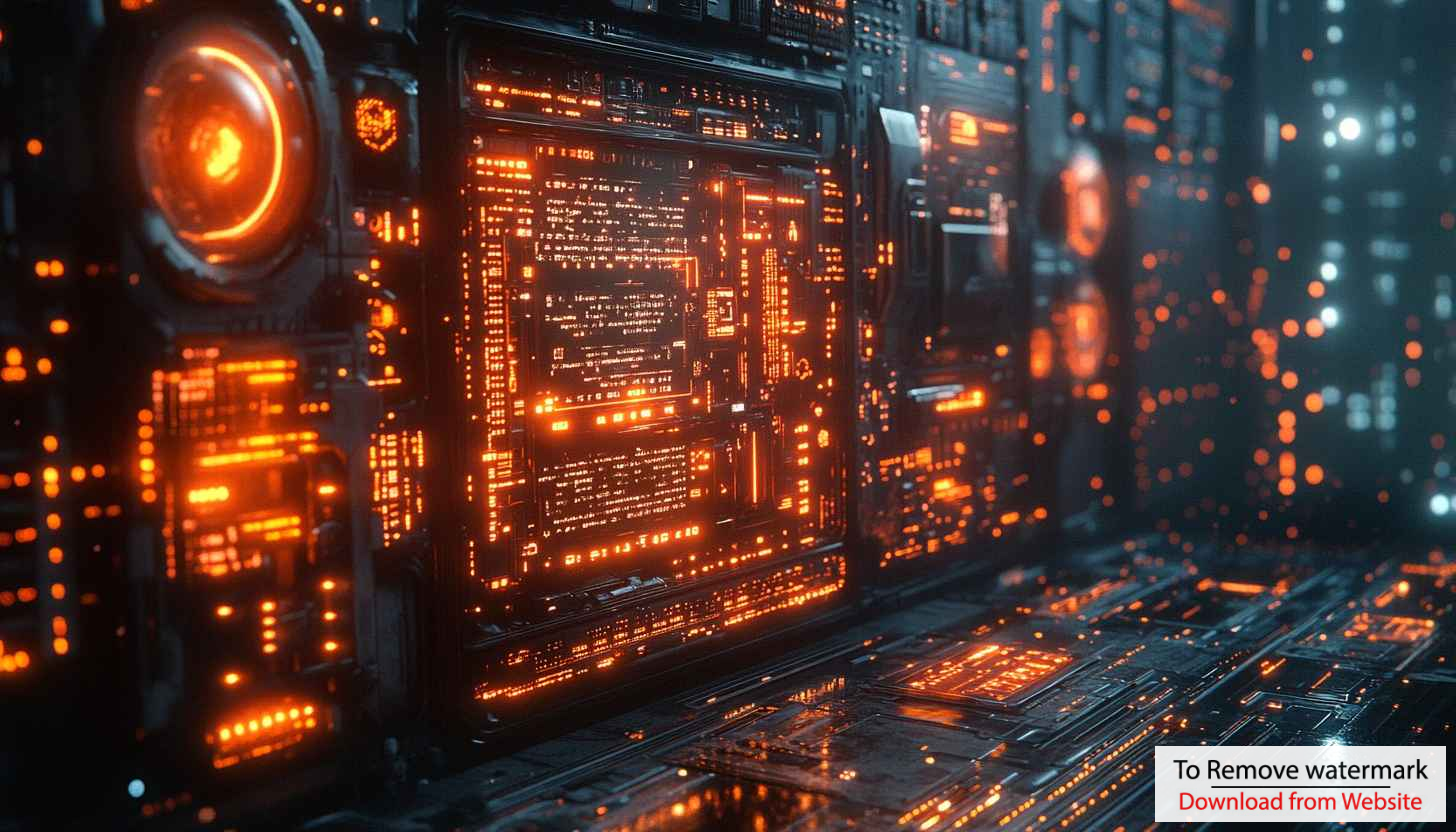 Futuristic Technology Wallpaper: High Tech Circuit Board - Tech Background Futuristic Technology Wallpaper: High Tech Circuit Board - Tech Background