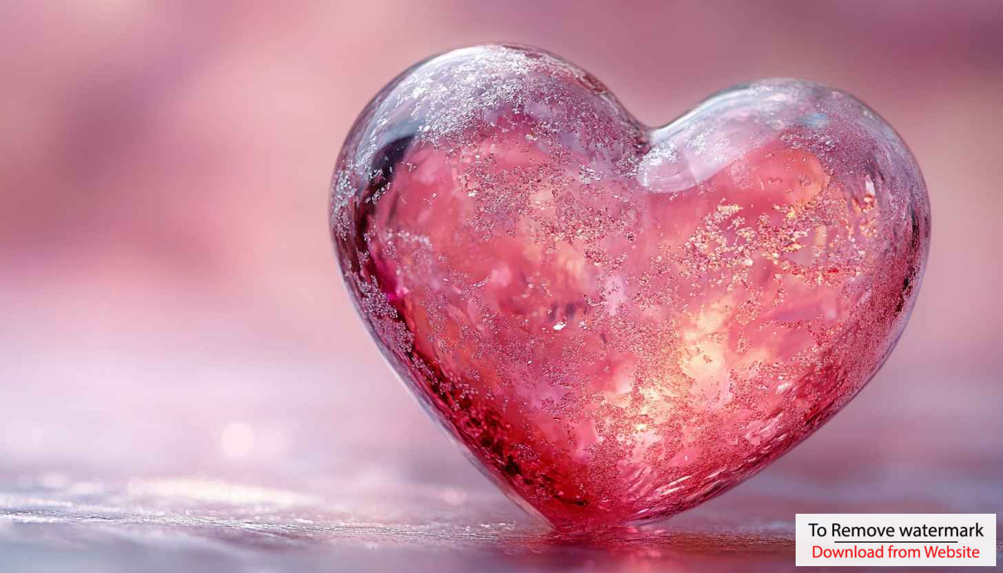 Heart Wallpaper: Romantic Love, Pink Background, 4K Resolution Heart Wallpaper: Romantic Love, Pink Background, 4K Resolution