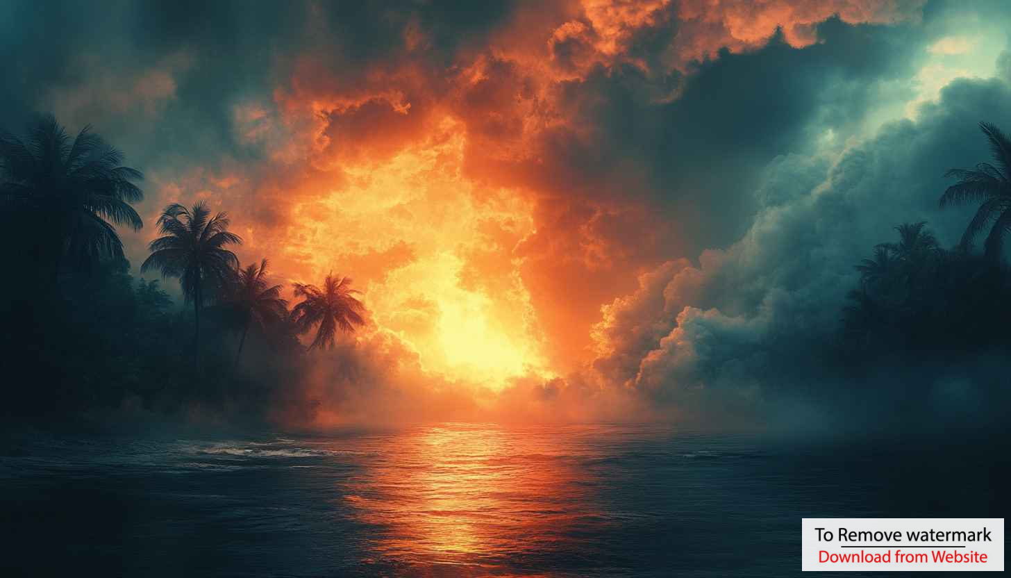 Tropical Beach Sunset Wallpaper, Nature Scenery Wallpaper For Desktop Tropical Beach Sunset Wallpaper, Nature Scenery Wallpaper For Desktop
