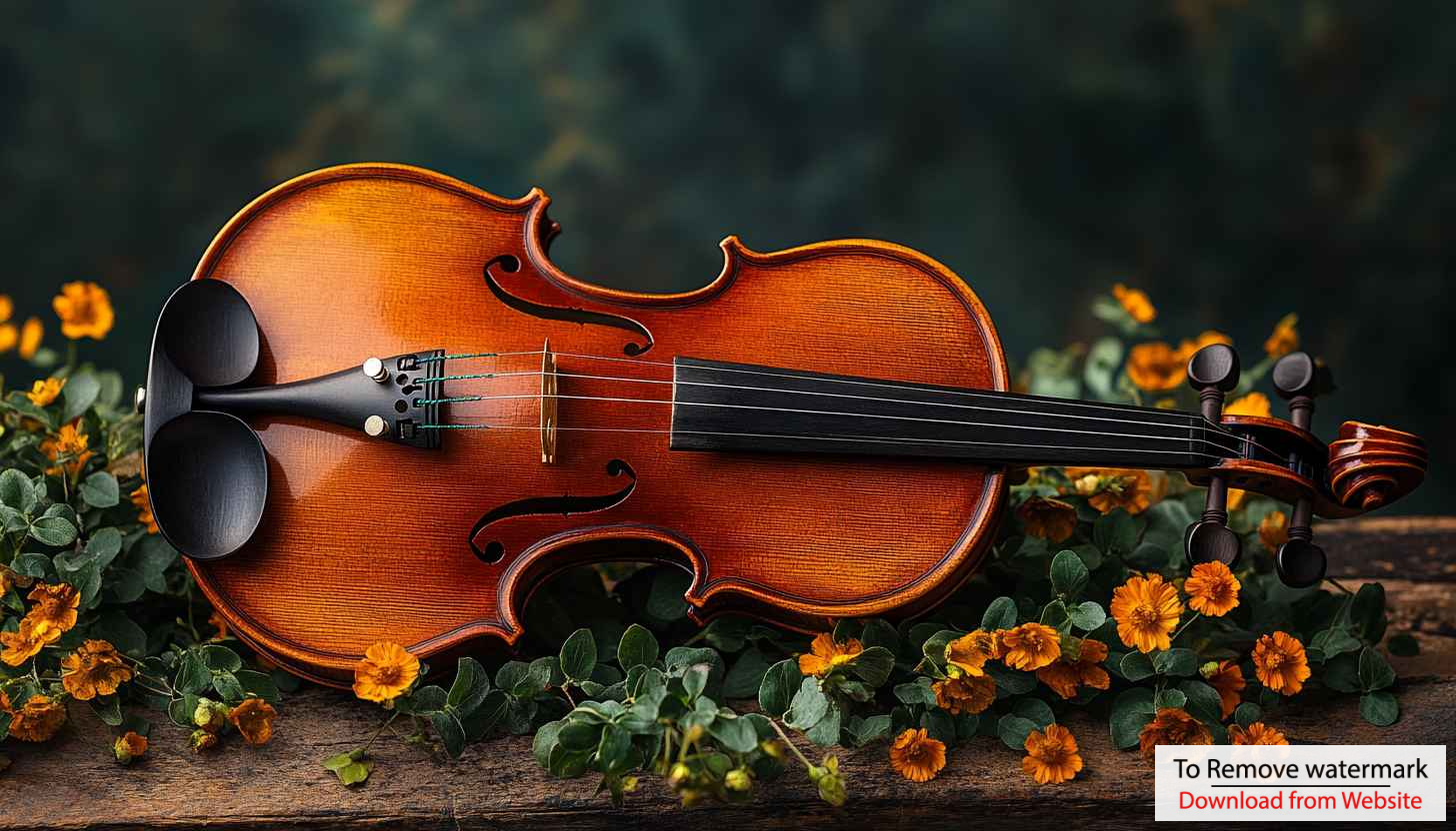 Violin Wallpaper: Musical Instrument, Classical Music, 4K Wallpaper