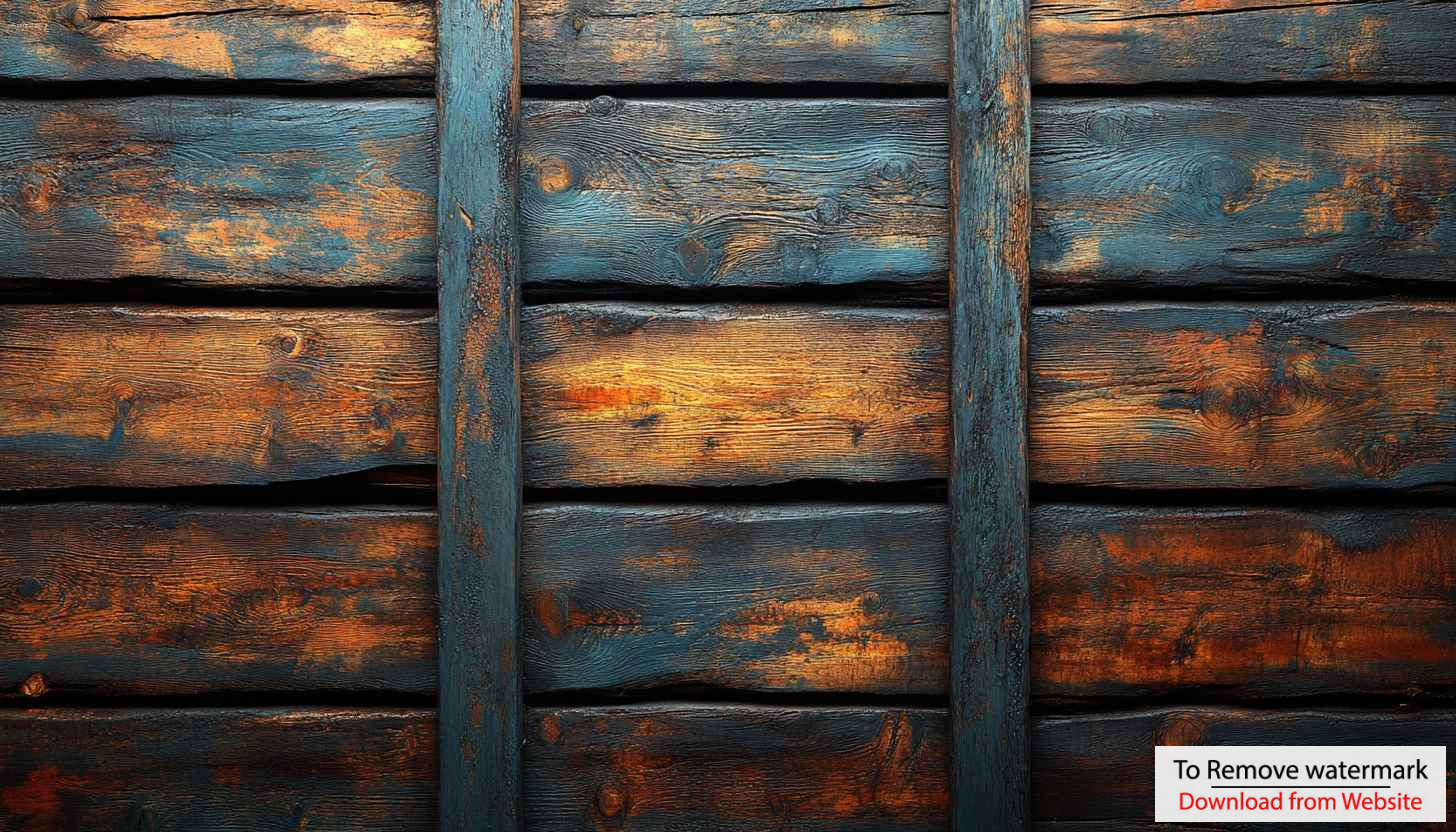Rustic Wood Texture Wallpaper: Vintage Plank Background for Desktop