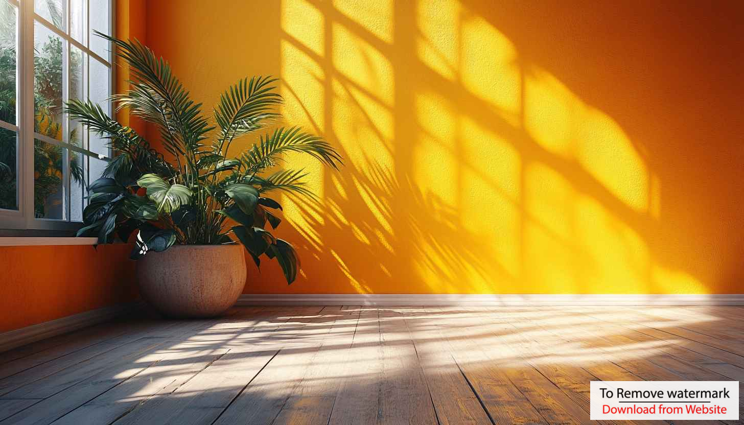 Orange Room Wallpaper, Plant Wallpaper, Interior Wallpaper, 4K Wallpaper Orange Room Wallpaper, Plant Wallpaper, Interior Wallpaper, 4K Wallpaper