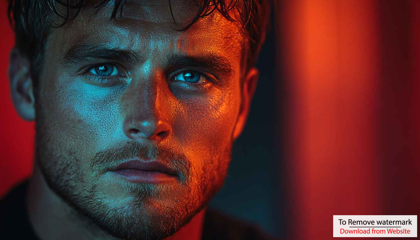 Man Portrait Wallpaper, Male Model, Handsome Man, Blue Eyes Man Portrait Wallpaper, Male Model, Handsome Man, Blue Eyes